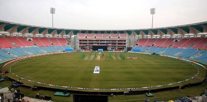 BRSABV Ekana Cricket Stadium Ground Stats | World Cup 2023 AUS vs SA